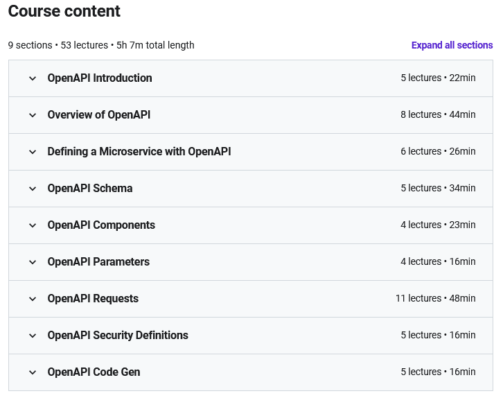 Kursthemen · OpenAPI: Beginner zum Guru 2020-1