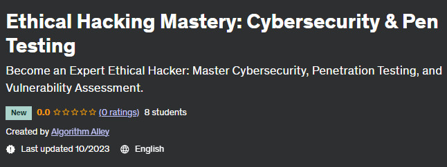 Pictures · Ethical Hacking Mastery: Cybersecurity & Pen Testing 2023-10