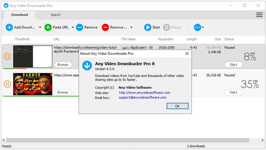 Imágenes · Descargar video Pro 10.4.24