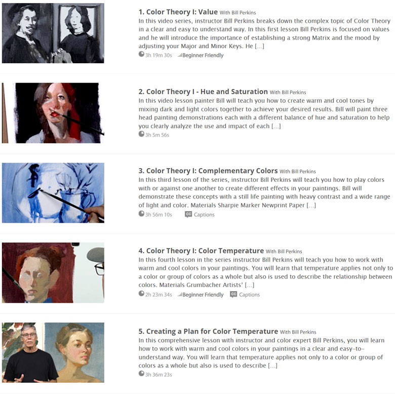 Course topics · New Masters Academy — Color Theory Bootcamp 2023-10