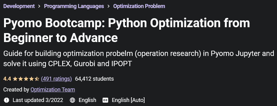 Pictures · Pyomo Bootcamp: Python Optimization from Beginner to Advance 2021-8