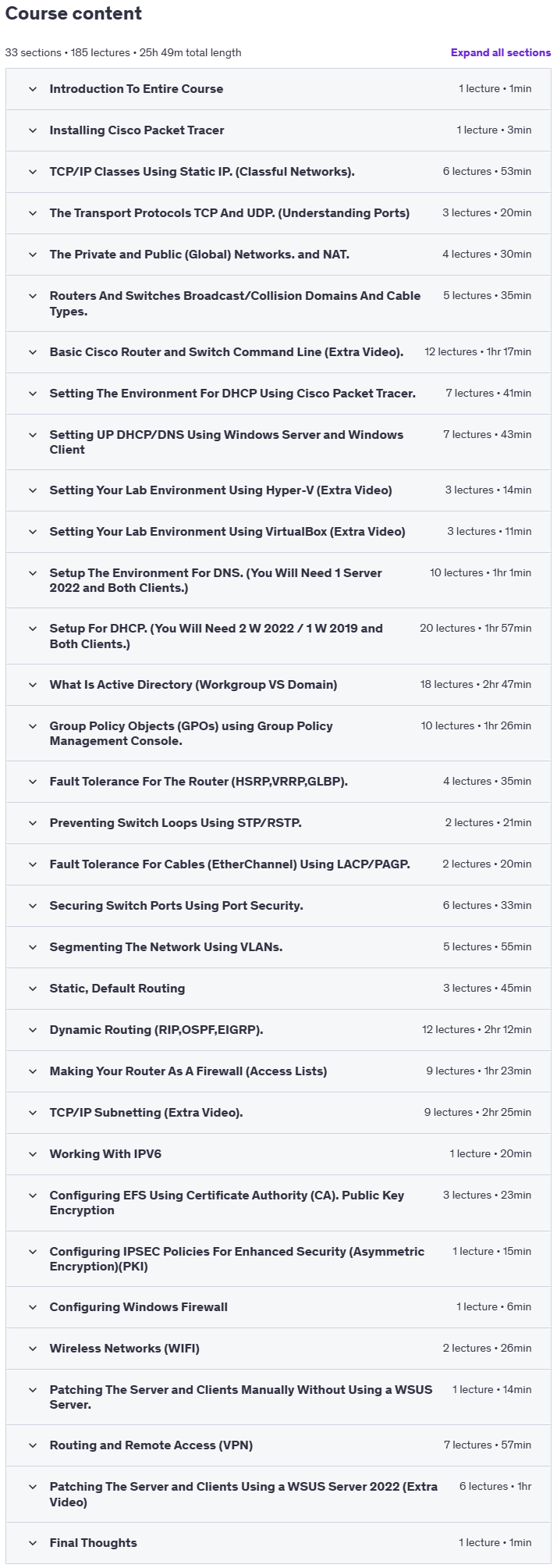 Course topics · CompTIA Network+ N10-009 Labs Only Don’t Just Be Paper Cert 2025-2