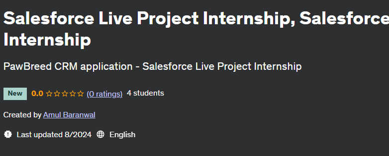 Pictures · Salesforce Live Project Internship, Salesforce Internship 2024-8