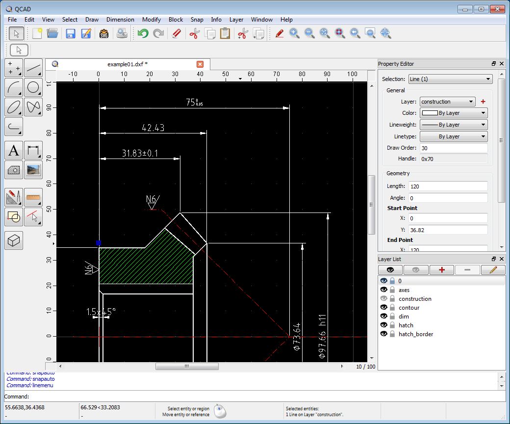 Pictures · QCAD/ QCAD CAM Professional 3.26.0 x86/x64 + Legacy