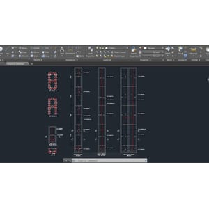 Structural Detailing of Reinforced Concrete using AutoCAD 2025-5