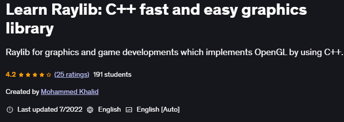 이미지 · 레이리브에 대해 알아보세요: C++ 빠르고 쉬운 그래픽 도서관 2022-6