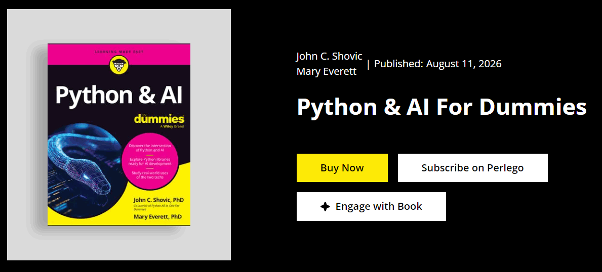 Изображения · Уайли – Python & AI Для глупых 2026