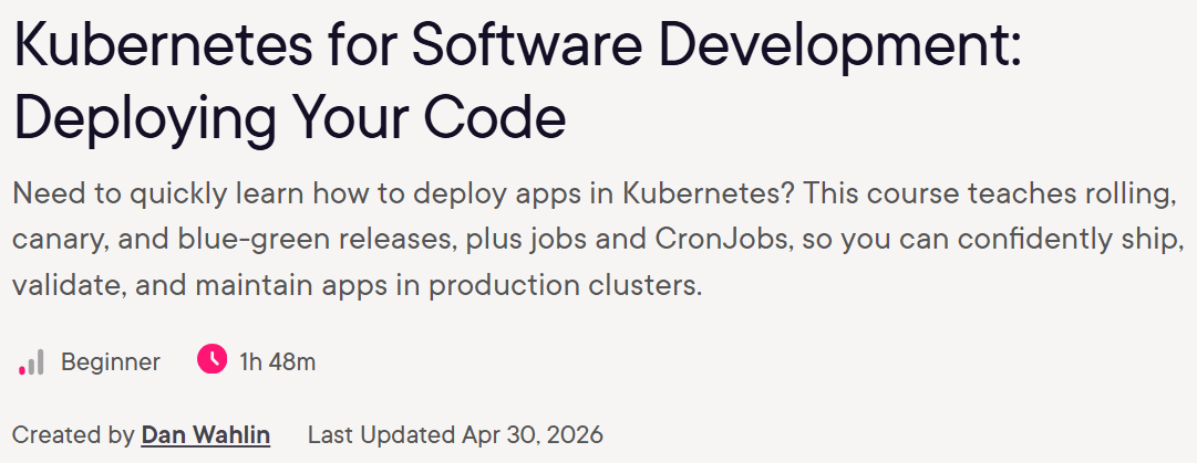 Pictures · Kubernetes for Software Development: Deploying Your Code 2026-4
