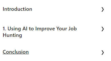 Course topics · LinkedIn — ChatGPT Prompts for Jobseekers 2023-7