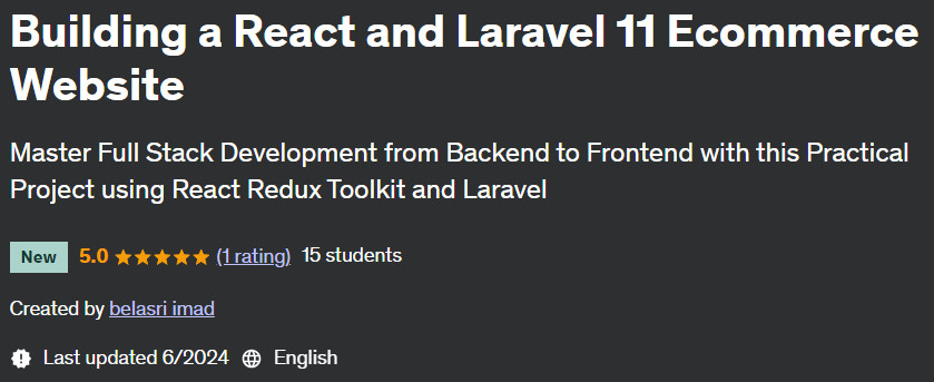 Pictures · Udemy — Building a React and Laravel 11 Ecommerce Website 2024-6