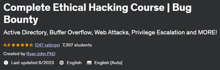 Pictures · Udemy — Complete Ethical Hacking Course | Bug Bounty 2023-3