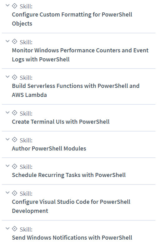 Темы курса · CBTNuggets – Advanced PowerShell Automation Online Training 2024-7