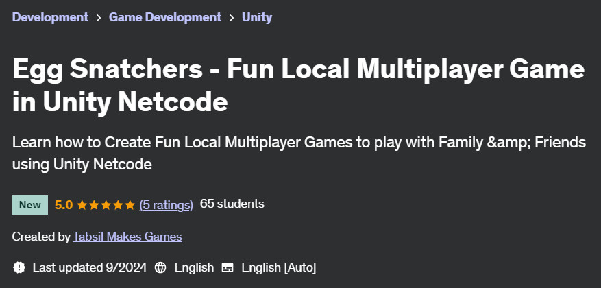Pictures · Udemy — Egg Snatchers – Fun Local Multiplayer Game in Unity Netcode 2024-9