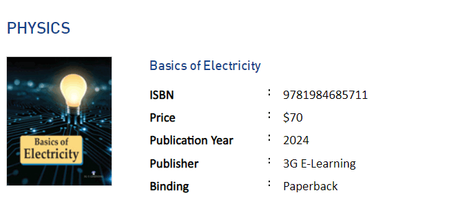 Pictures · 3G E-learning — Basics of Electricity 2024