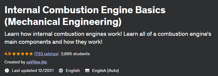 Pictures · Udemy — Internal Combustion Engine Basics (Mechanical Engineering) 2021-11