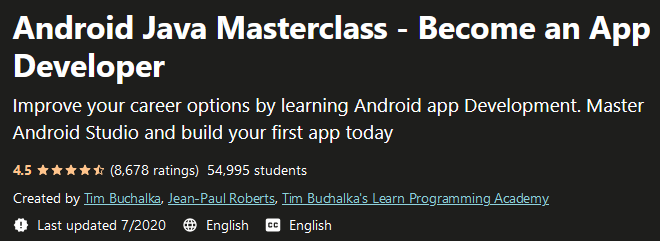 Pictures · Android Java Masterclass – Become an App Developer 2020-7/2021-8
