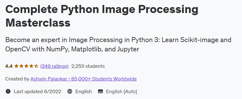 Pictures · Udemy — Complete Python Image Processing Masterclass 2022-6