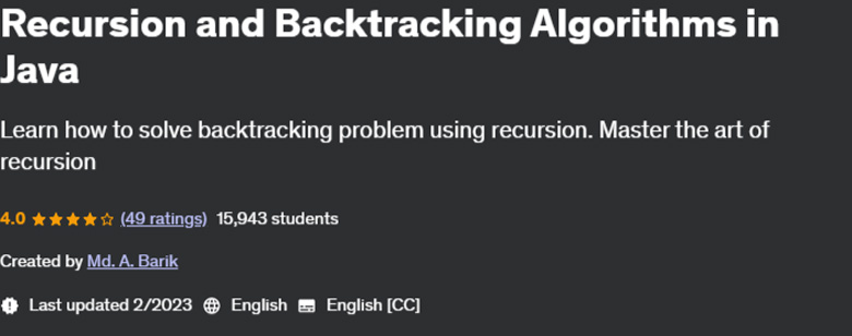 Pictures · Recursion and Backtracking Algorithms in Java 2022-11