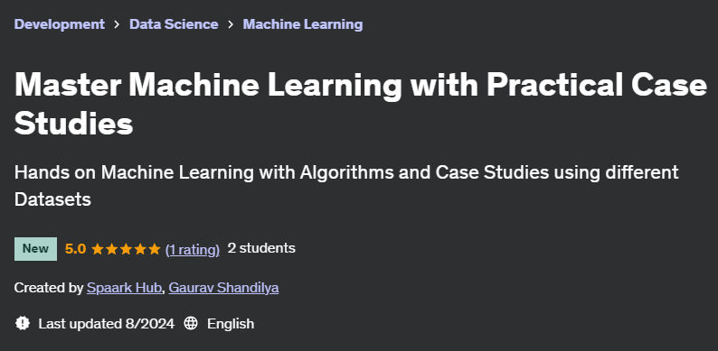 Pictures · Udemy — Master Machine Learning with Practical Case Studies 2024-8