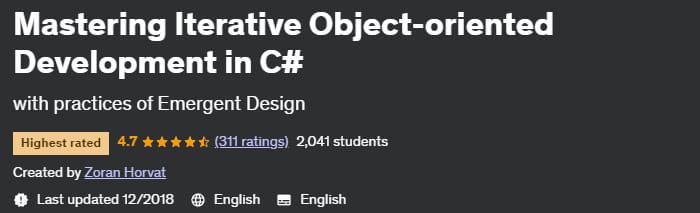 Pictures · Udemy — Mastering Iterative Object-oriented Development in C# 2018-5