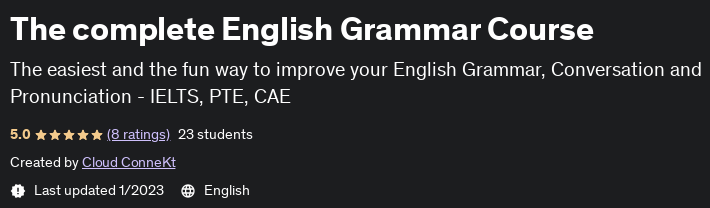 Pictures · Udemy — The complete English Grammar Course 2023-1