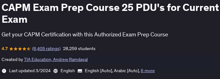 Pictures · Udemy — CAPM Exam Prep Course 25 PDU’s for Current Exam 2024-3
