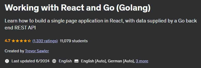 Pictures · Udemy — Working with React and Go (Golang) 2024-6