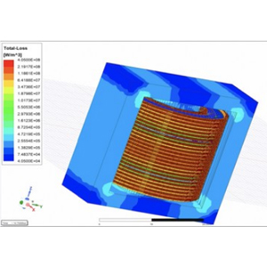 Ansys Maxwell : Transformer à haute fréquence + PCB Planar 2026-4