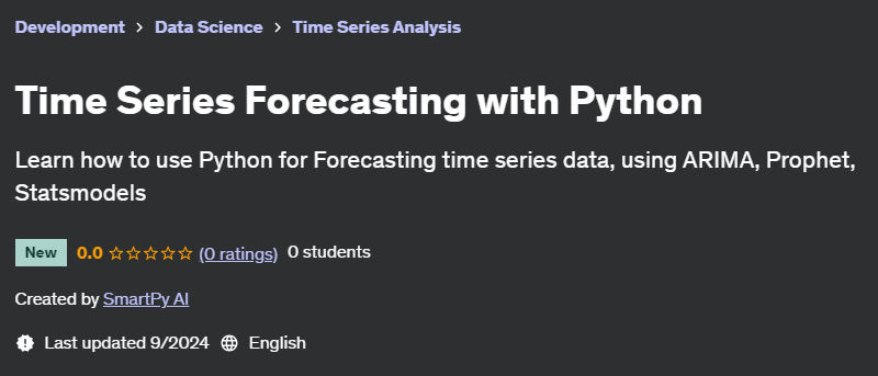 Pictures · ZeroToMastery — Time Series Forecasting with Python 2025-4