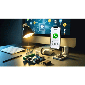 L’automatisation à domicile basée sur WhatsApp avec ESP32 2025-2