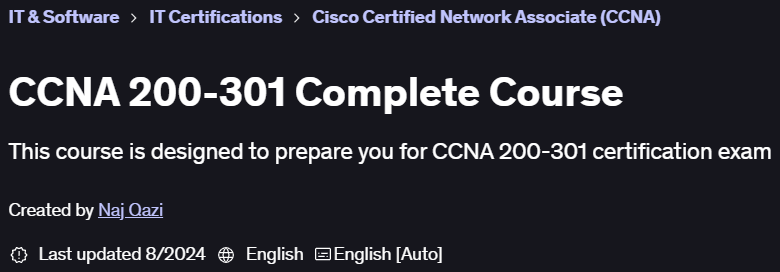 Pictures · Udemy — CCNA 200-301 Complete Course 2024-8