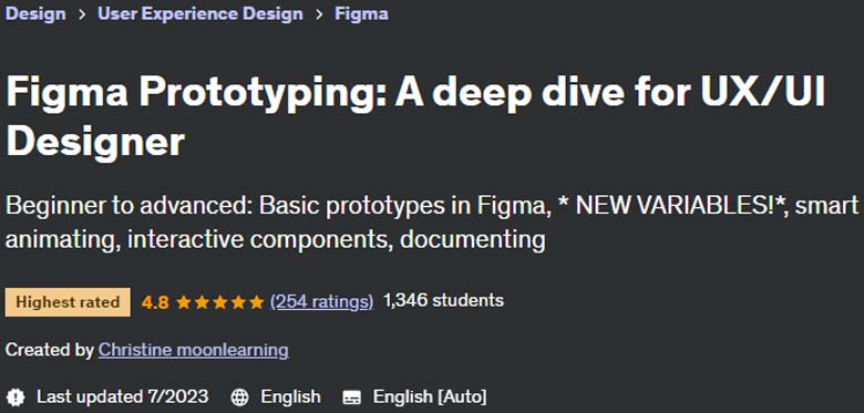 Pictures · Figma Prototyping: A deep dive for UX/UI Designer 2023-7