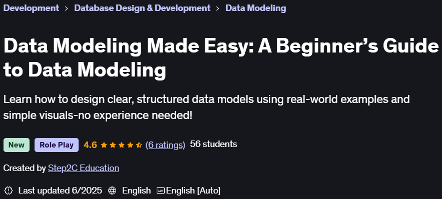 Pictures · Udemy — Data Modeling Made Easy: A Beginner’s Guide to Data Modeling 2025-6