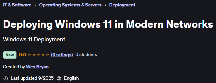 Pictures · Deploying Windows 11 in Modern Networks 2025-9