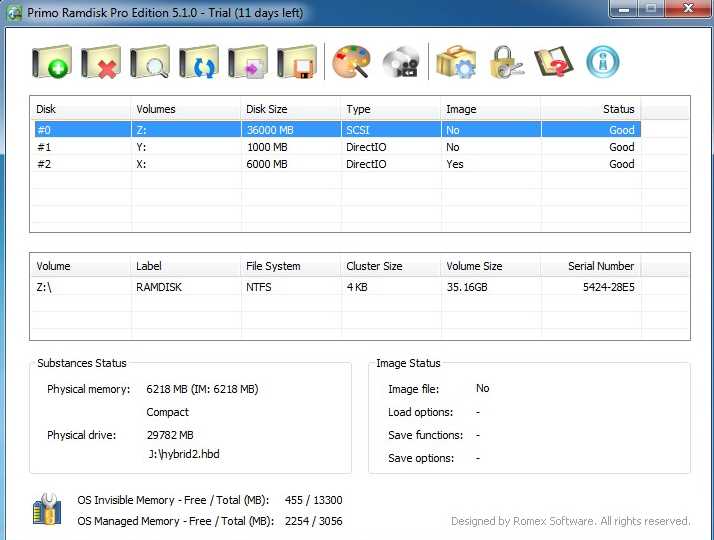 Pictures · Primo Ramdisk Server Edition 6.6.0 x64