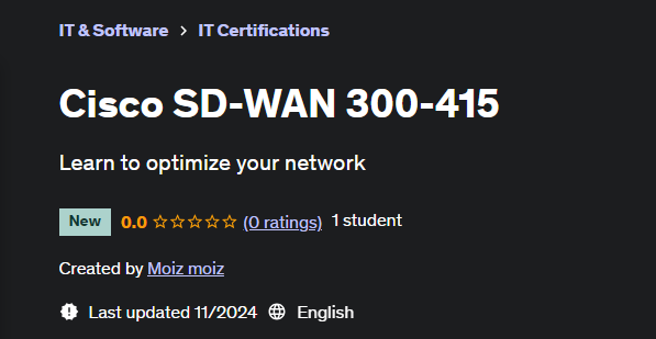 Pictures · Cisco SD-WAN 300-415 2024-11