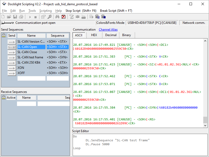 Pictures · Docklight Scripting v2.4.5