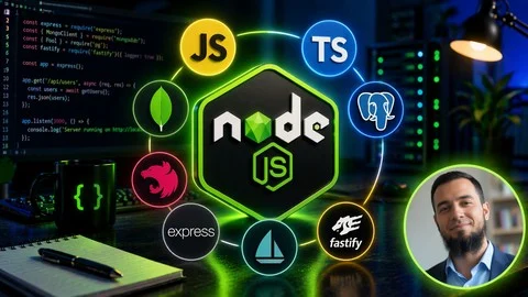 Udemy — The Complete Node.js Bootcamp: JS, TS, APIs, SQL & NoSQL 2026-7