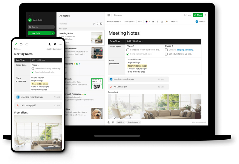 الصور · Evernote 11.38.5.17308