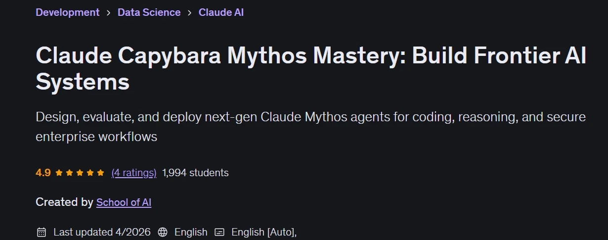 Pictures · Udemy — Claude Capybara Mythos Mastery: Build Frontier AI Systems 2026-4