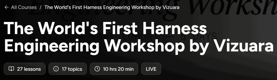 Pictures · Vizuara AI – The World’s First Harness Engineering Workshop by Vizuara 2026-8