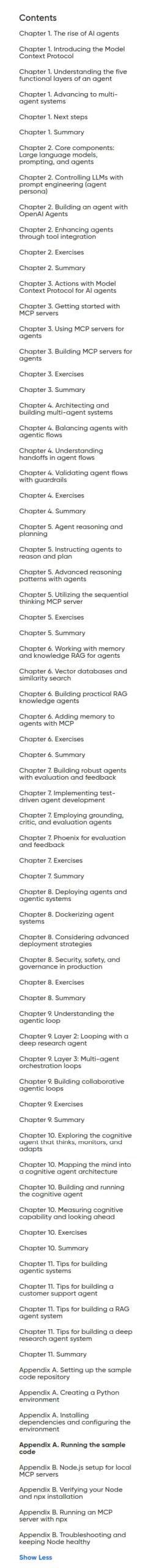 Course topics · Oreilly — AI Agents in Action, Second Edition, Video Edition 2026-6