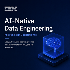 Coursera — IBM AI-Native Data Engineering Professional Certificate 2026-7