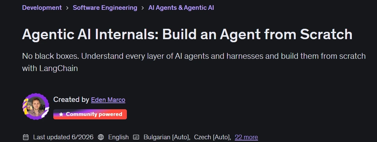 Pictures · Udemy — Agentic AI Internals: Build an Agent from Scratch 2026-3