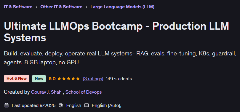Pictures · Udemy — Ultimate LLMOps Bootcamp – Production LLM Systems 2026-7