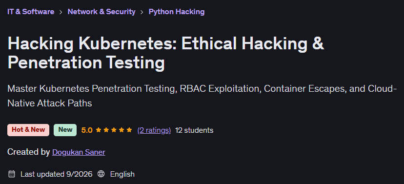 Pictures · Udemy — Hacking Kubernetes: Ethical Hacking & Penetration Testing 2026-7