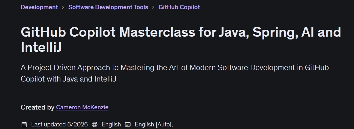 Pictures · Udemy — GitHub Copilot Masterclass for Java Spring AI and IntelliJ 2026-4